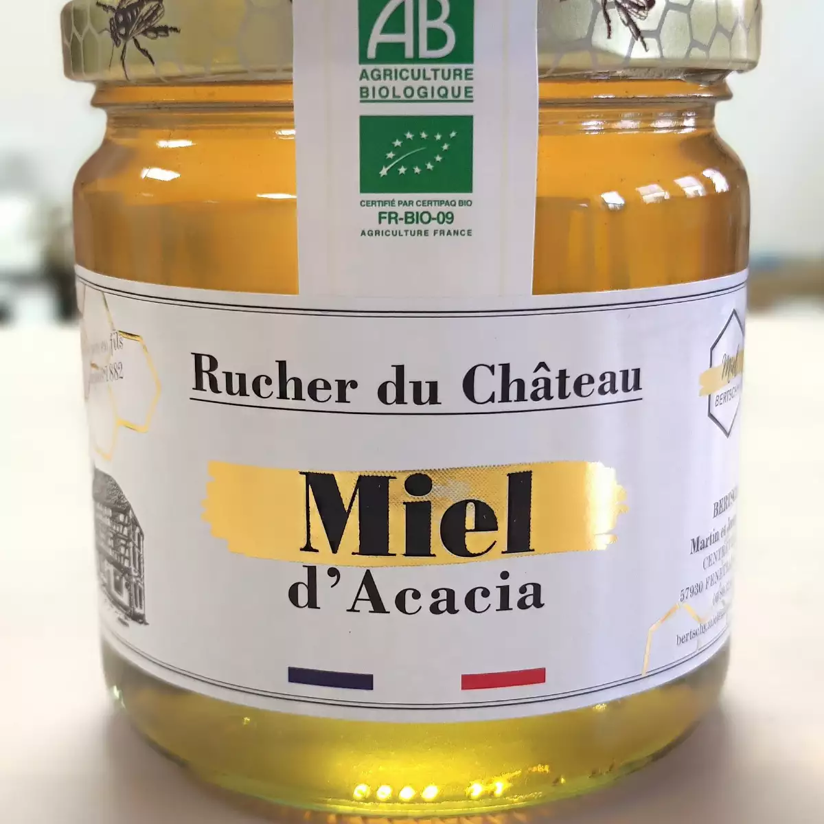 Miel d'Acacia bio (500g)